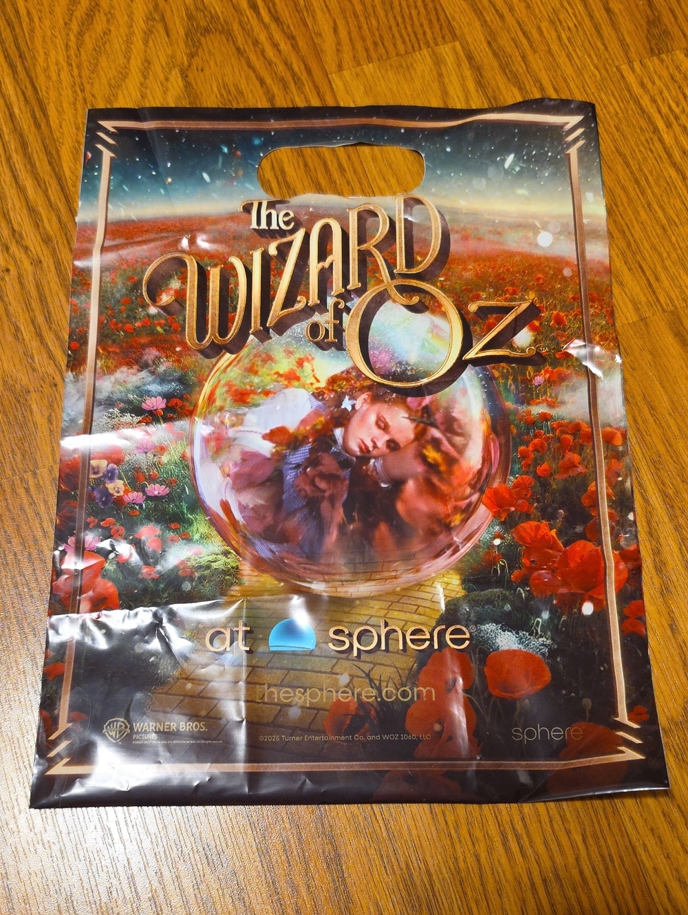 The Wizard of Oz Red Poppy Gift Bag by